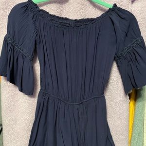 Shein Navy Blue Romper